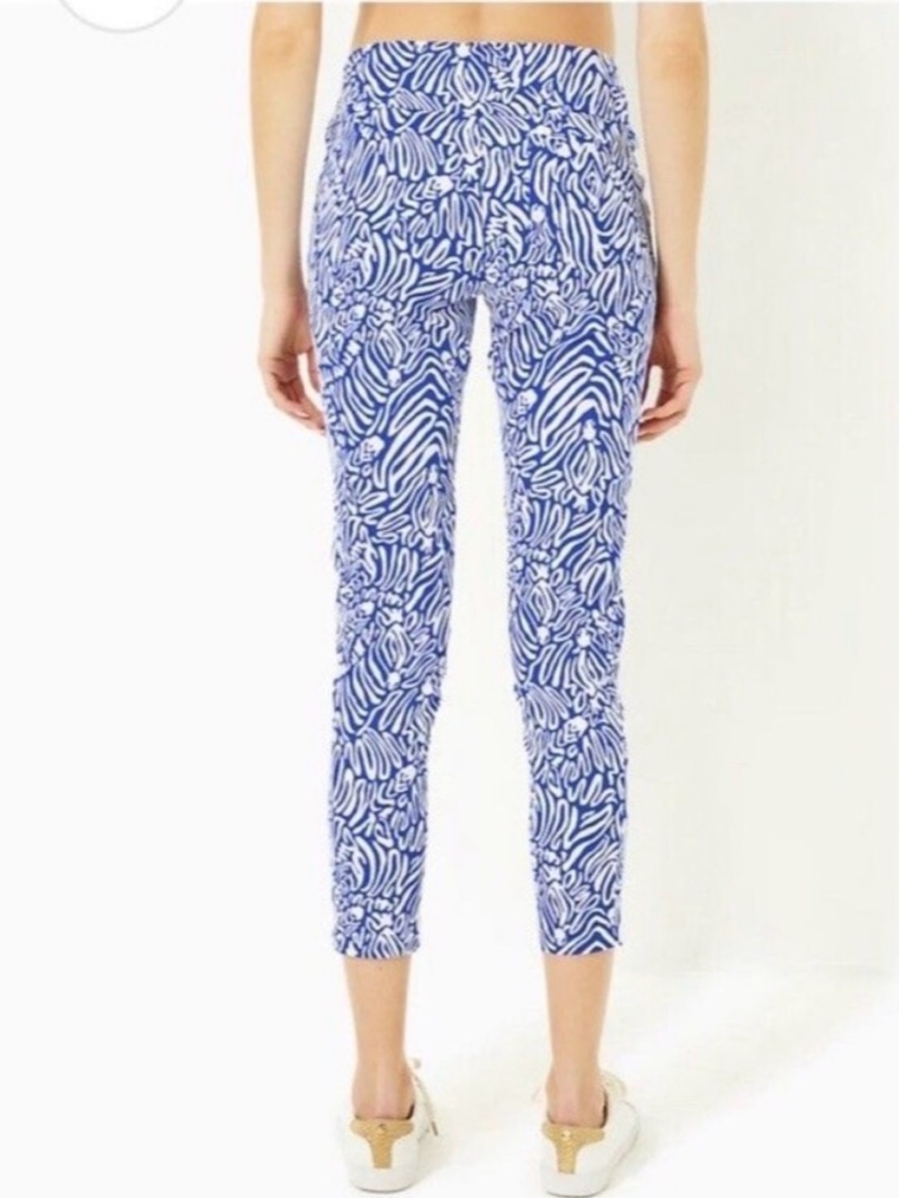 Lilly Pulitzer Corso Pant UPF 50+ in Martinique Blue, Size 8 NWT - Picture 2 of 12